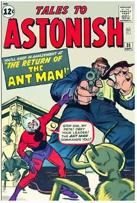 Buy Facsimile Reprint Covers Only To Tales To Astonish #35 - (1962) • 12.01£