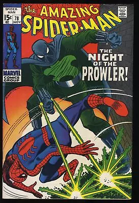 Buy Amazing Spider-Man #78 FN/VF 7.0 1st Appearance Prowler! Marvel 1969 • 143.11£