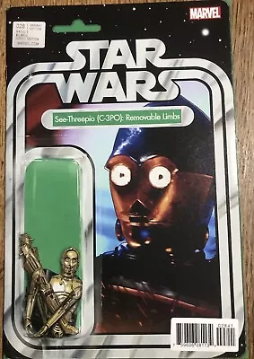 Buy Star Wars #28 Comic - C-3po Removable Limbs Action Figure Variant • 14.99£