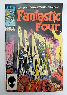 Buy 1985 Fantastic Four 280 NM/NM+.BYRNE.Sue Storm Becomes Malice.Marvel Comics • 34.17£