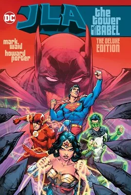 Buy Dc Comics Jla The Tower Of Babel Deluxe Hardcover Hc Wonder Woman Superman Flash • 25.29£