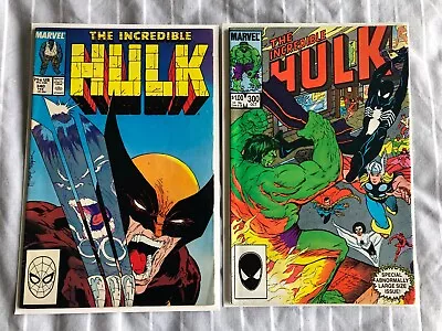 Buy Incredible Hulk 300,320,321,322,323,324,325,340 Wolverine,Spiderman,Avengers App • 94.99£