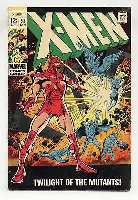 Buy Uncanny X-Men #52 GD/VG 3.0 1969 • 55.41£