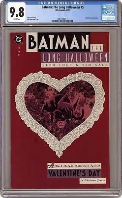 Buy Batman The Long Halloween #5 CGC 9.8 1997 2061598011 • 110.69£