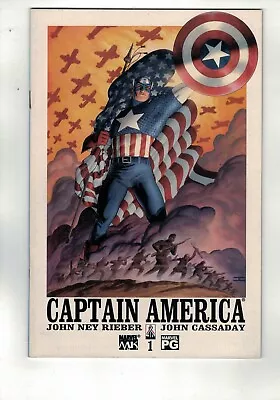 Buy Captain America (vol 4) Issue 1  2 Marvel Knights Rieber Cassady LOT OF 2 • 3£