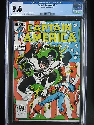 Buy Captain America #312 CGC 9.6 WP Marvel Comics 1985 1st App Flag-Smasher • 72.22£