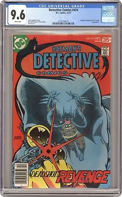 Buy Detective Comics #474 CGC 9.6 1977 4124739010 • 185.13£