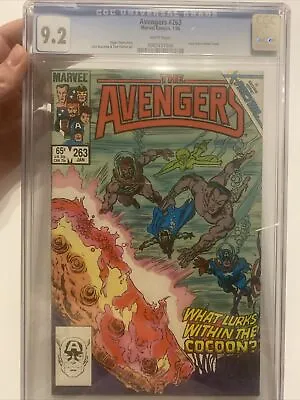 Buy Marvel Avengers 263 Cgc 9.2 Submariner Joins Jean Grey Cocoon Found White Pages • 63.25£