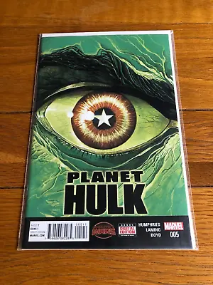 Buy Planet Hulk 5.  Nm Cond. 2015 Series. Marvel. Secret Wars • 2.50£