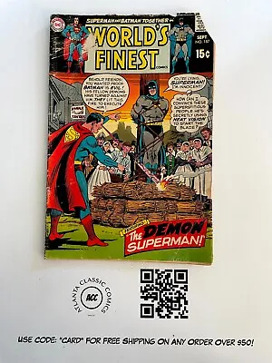 Buy World's Finest Comics # 187 PR DC Comic Book Batman Superman Flash Joker 14 J888 • 6.43£