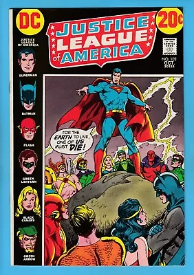 Buy JUSTICE LEAGUE Of AMERICA # 102 FNVF (7.0) JSA X-OVER - GLOSSY CENTS DC - 1972 • 1.20£