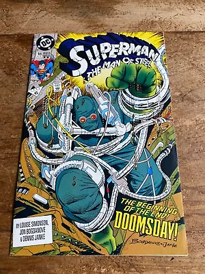 Buy SUPERMAN: THE MAN OF STEEL #18 DC Comics 1992 1st Appearance Of Doomsday P • 9.48£