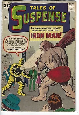 Buy Tales Of Suspense #40, Marvel 1963, Vg- Condition • 519.69£
