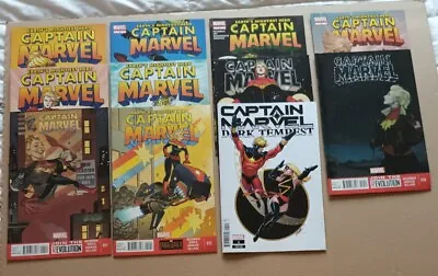 Buy Captain Marvel Issues 2, 3, 4, 5, 7, 8, 9, 10, 11, 12, Dark Tempest Variant, NM • 24.99£