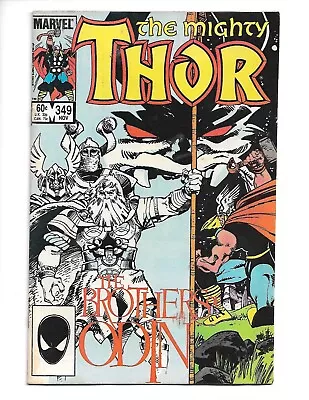 Buy Thor #349 FN+ Marvel Comics 1984 Odinforce Origin Walt Simonson • 6.39£