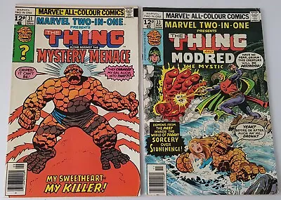 Buy Marvel Two In One #31 + #33, Marvel Comics 1977, Spider Woman Apps, 2 Issue Lot • 6.50£