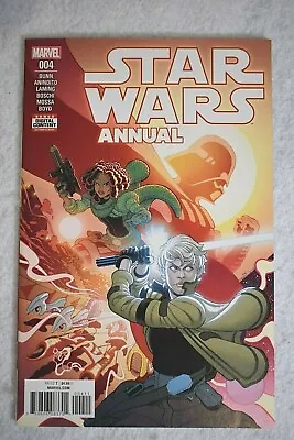 Buy MARVEL Star Wars Annual #4 Luke Skywalker, Sana Starros, Darth Vader 36 Pages • 4.78£