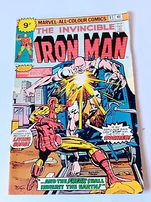 Buy The Invincible IRON MAN 85 Apr 1976 Marvel Comics. Freak Shall Inherit The Earth • 1.99£