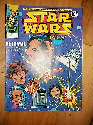 Buy Marvel Star Wars Weekly Comic Magazine No. 44 December 6 1978  • 5.25£