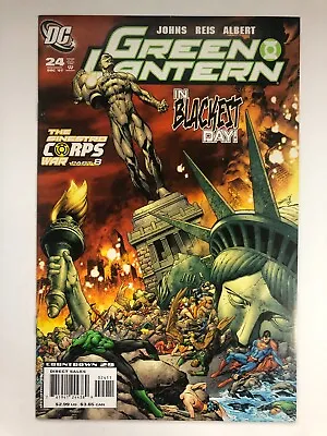 Buy Green Lantern #24 - Geoff Johns - 2007 - Possible CGC Comic • 2.37£