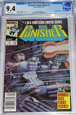 Buy Punisher Limited Series #1 CGC 9.4 Newsstand Edition Jan 1986 Jigsaw Appearance • 172.52£