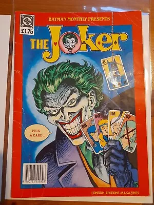 Buy Batman Monthly Presents The Joker  1992 Good 2.0 London Editions Magazines • 4.99£