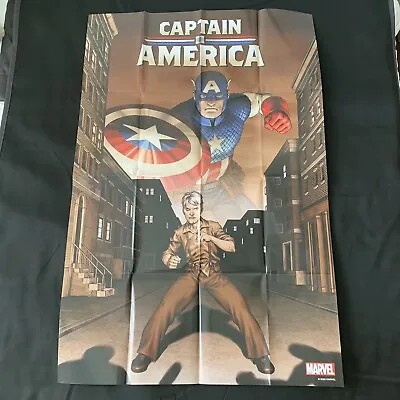 Buy Captain America Issue #1 (2023) Marvel Comics Jesus Saiz Promo Poster 36x24 • 8.53£