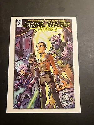 Buy Star Wars Adventures 7 Comic Book RI Cover  1st Appearance Hondo : IDW 2018 • 91.94£