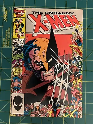 Buy The Uncanny X-Men #211 - Nov 1986 - Vol.1 - Minor Key - (8943) • 10.06£