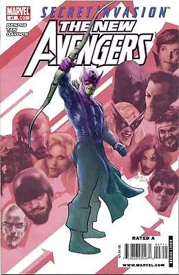 Buy New Avengers #47 (vol 1)  Secret Invasion  Marvel  Jan 2009  N/m  1st Print • 3.99£