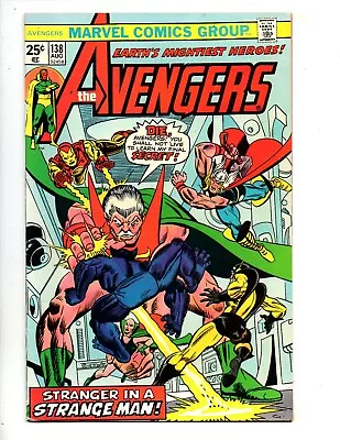 Buy Avengers #138  Fn+ 6.5   Stranger Man  • 11.99£