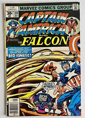 Buy Captain America #209 (1977) 1st App Primus  Doughboy & 1st Arnim Zola Appearance • 4£