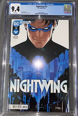 Buy Nightwing #78 1st Print CGC 9.4 Taylor Bruno Redondo DC Comics 2021 Batman Robin • 63.07£
