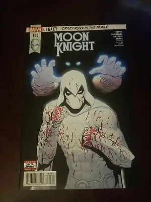 Buy MOON KNIGHT #189 1st Appearance The Truth 1st Print [MARVEL Comics, 2017] • 11.04£