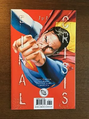 Buy Final Crisis #7 DC 2008 2009 Comic Book 1st Calvin Ellis Superman Appearance • 197.14£