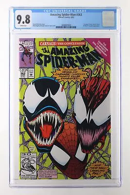 Buy Amazing Spider-Man #363 - Marvel Comics 1992 CGC 9.8 Carnage, Venom, Human Torch • 70.70£