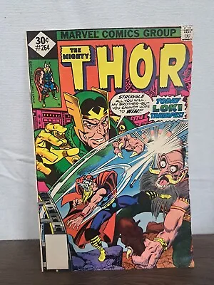 Buy The Mighty Thor #264 Oct 1977 Thou Shalt Have No Other Gods Before Me Marvel • 3.95£