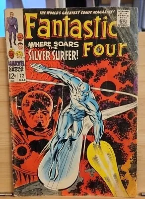 Buy Fantastic Four #72 (marvel Silver Age) Stan Lee/ Jack Kirby/ See Photos • 39.51£
