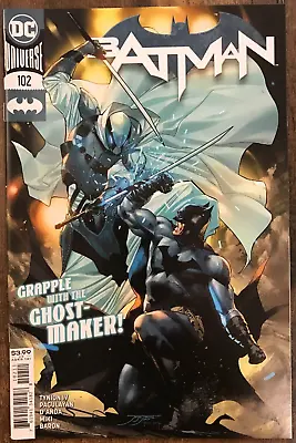 Buy Batman #102 By Tynion 1st App Ghost Maker Harley Quinn Variant A NMM 2021 • 4.72£