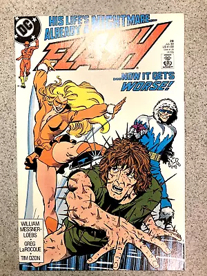 Buy 1989 DC Comics  FLASH  Series #28 -Read Below • 12.79£