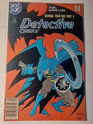 Buy Detective Comics #578 VF- Newsstand Year Two Pt 4 DC Comics C272 • 8.85£