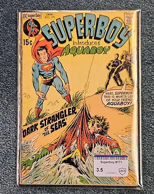 Buy Superboy #171 1971 Introduction Of Aquaboy Grade 3.5 • 23.99£