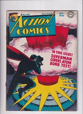Buy Action Comics (1938) #  101 (3.0-GVG) (1871771) Congo Bill 1946 • 675£