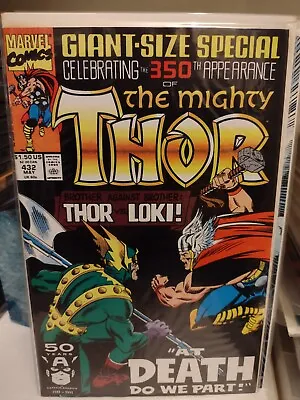 Buy Thor #432 (1991, Marvel Comics) New Warehouse Inventory In VG/VF Condition • 11.02£