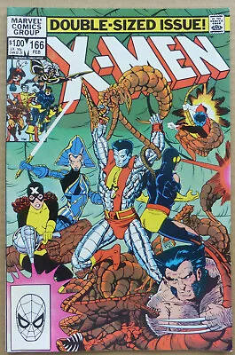 Buy THE UNCANNY X-MEN #166, DOUBLE-SIZE ISSUE, 1st APPEARANCE OF  LOCKHEED , VF/NM. • 24£
