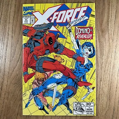 Buy X-Force #11 Early Deadpool App 1st Real Domino App Marvel 1992 NM • 9.45£