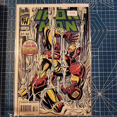 Buy Iron Man #318 Vol. 1 8.0+ Marvel Comic Book O-19 • 2.79£