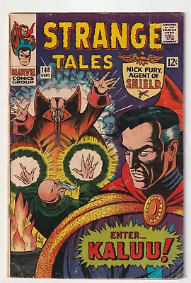 Buy Strange Tales #148 (Marvel Comic 1966) VG- Origin Ancient One Nick Fury Kirby • 12.79£