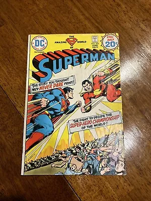 Buy Superman #276 Marvel Shazam DC 1974 KEY 1st Modern App Captain Thunder • 28.78£