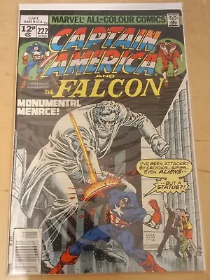 Buy Captain America And The Falcon Monumental Menace #222 1978 • 9.99£